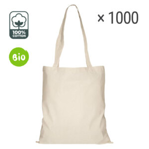 1000× Torby bawełniane, ecru